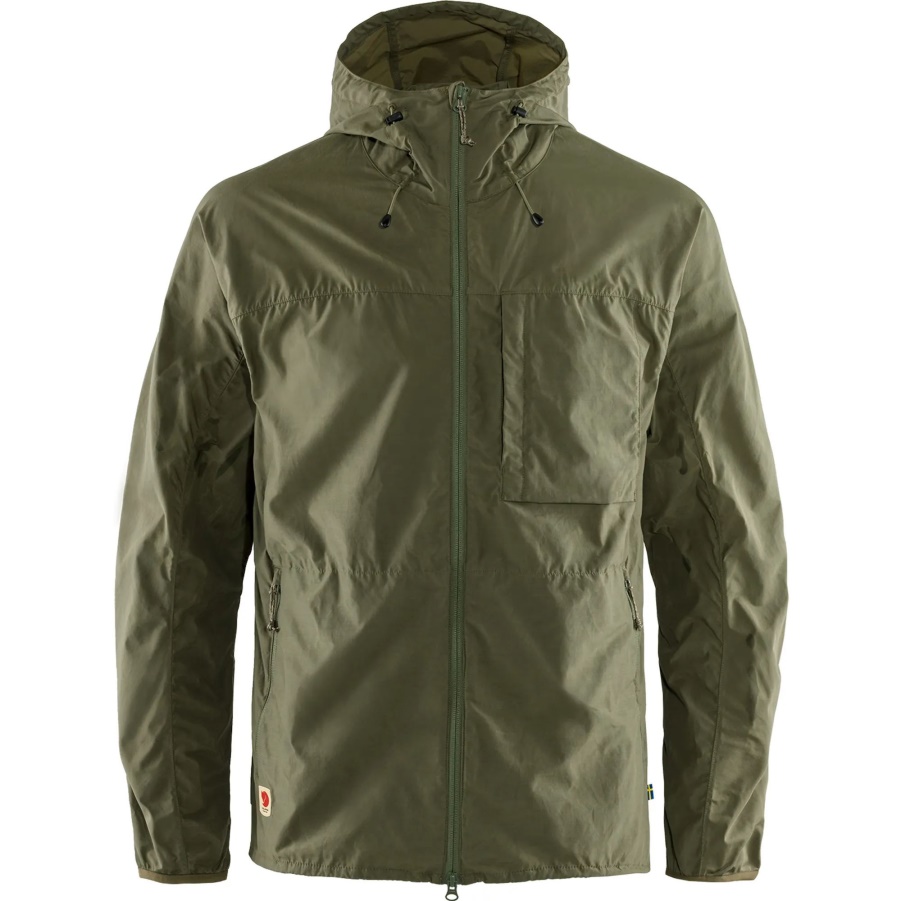 Fashion Fjällräven Green High Coast Windjacke M