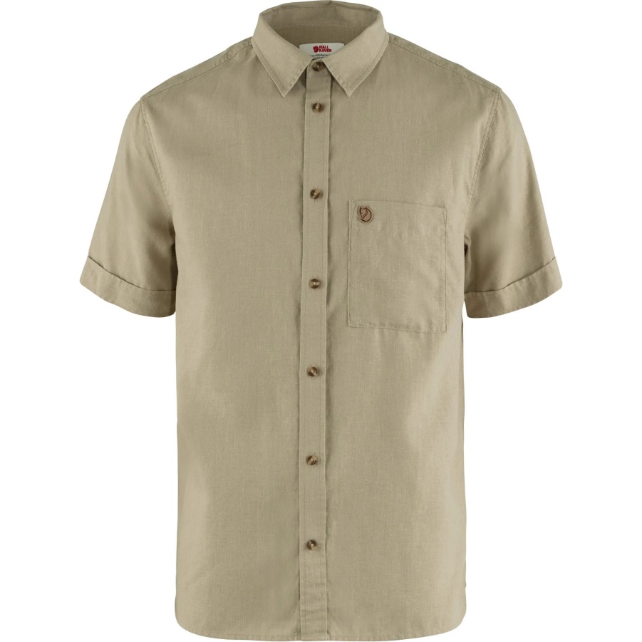 Fashion Fjällräven Övik Travel Shirt Ss M Sand Stone