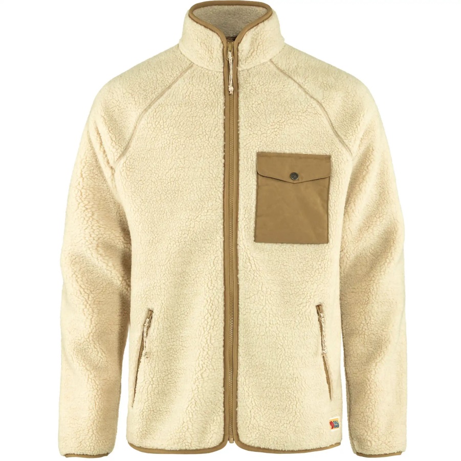 Alltagsflor-Fleece M Kreideweiß Mode Von Fjällräven