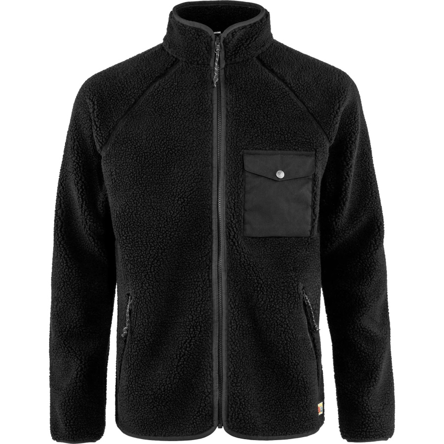 Alltagsfleece M Fashion Fjällräven Schwarz
