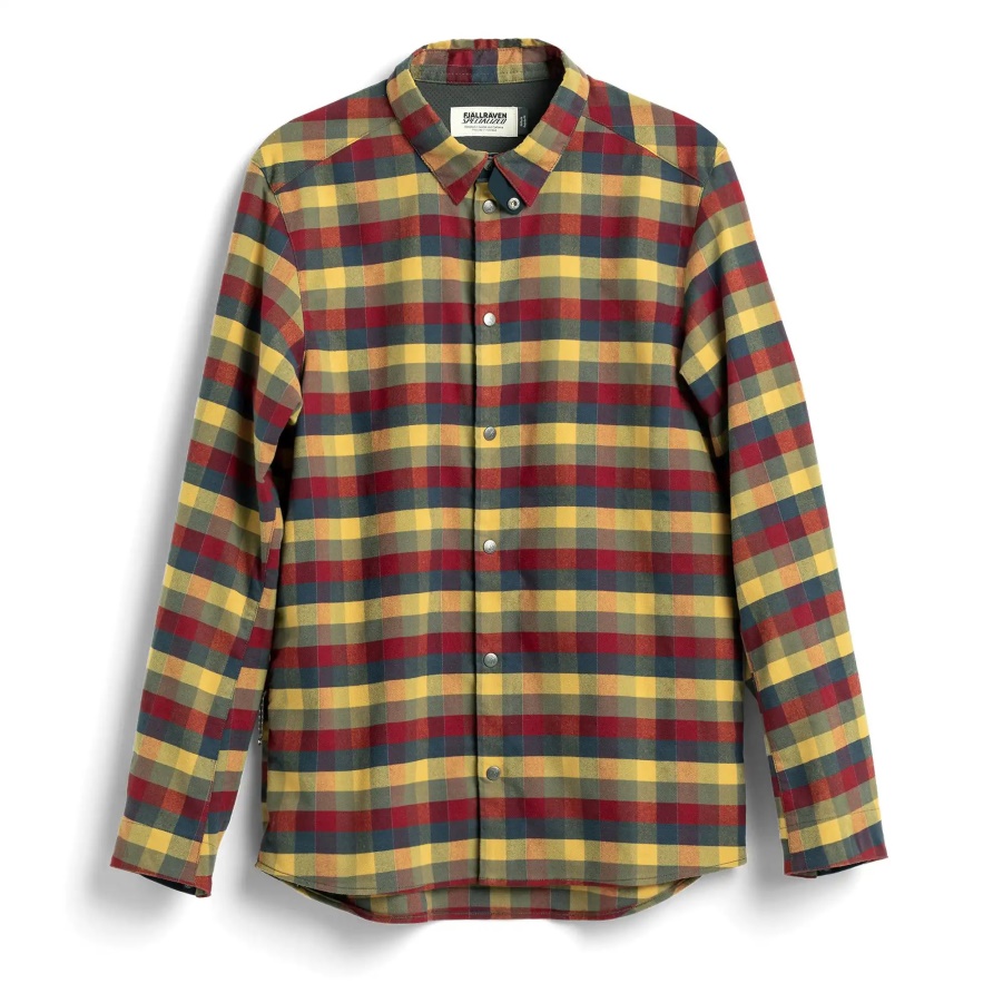 Fashion Fjällräven Flag Check S/f Reiter-flanellhemd Ls M