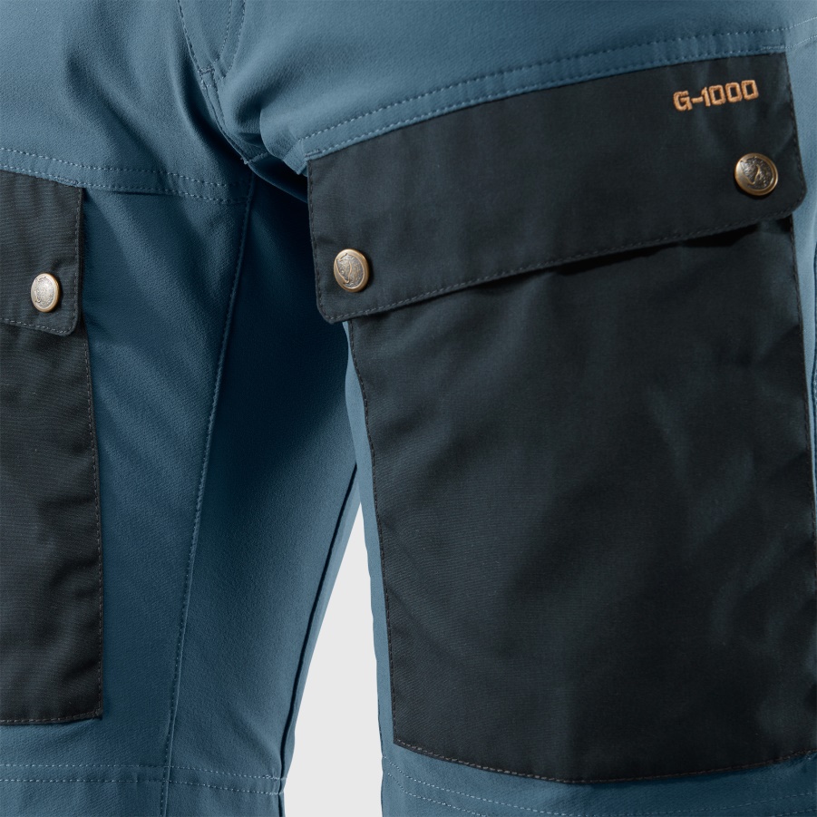 Alpinblau-un Blau Fashion Fjällräven Keb Shorts M