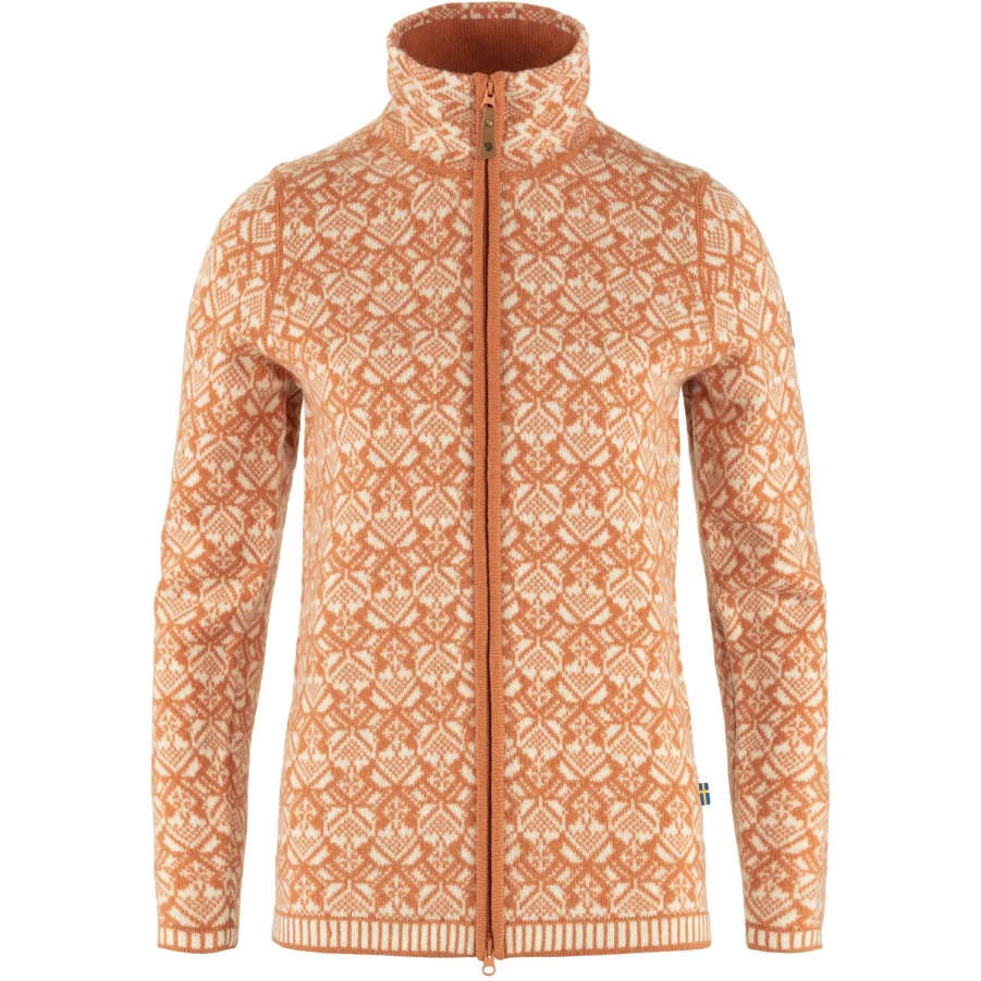 Snow Cardigan W Fashion Bergfuchs Wüstenbraun