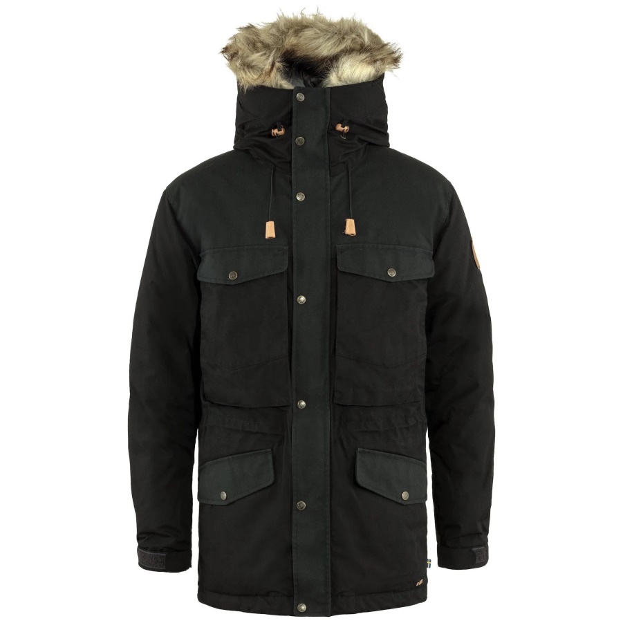 Singi Daunenjacke M Fashion Fjällräven Schwarz