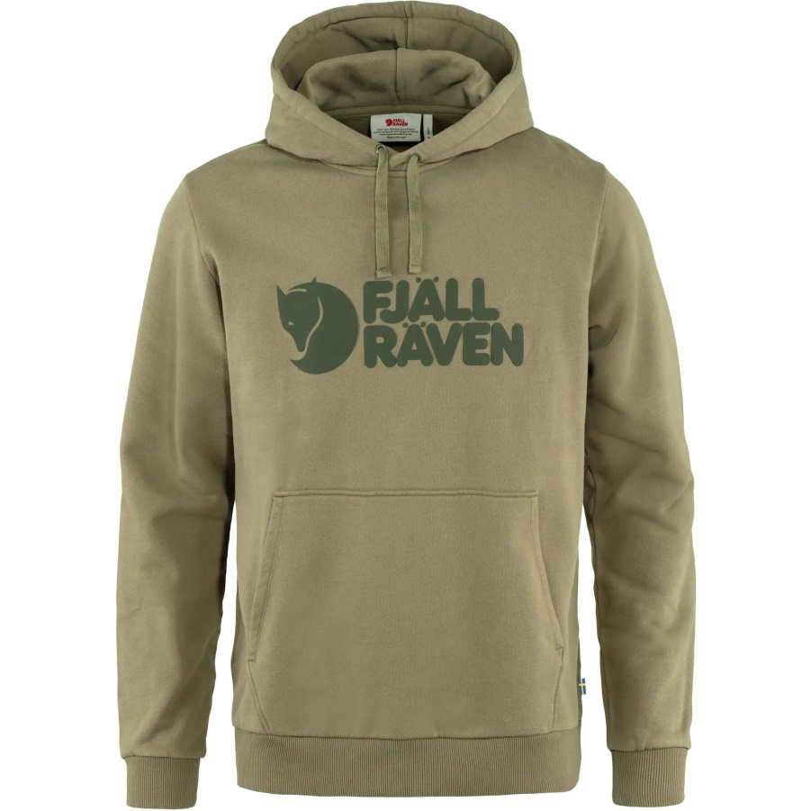 Leichter Olivfarbener Hoodie Mit Logo M Fashion Fjällräven