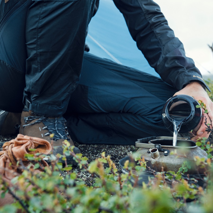 Abisko Lite Trekkinghose M Reg Fashion Fjällräven Dunkelgrau