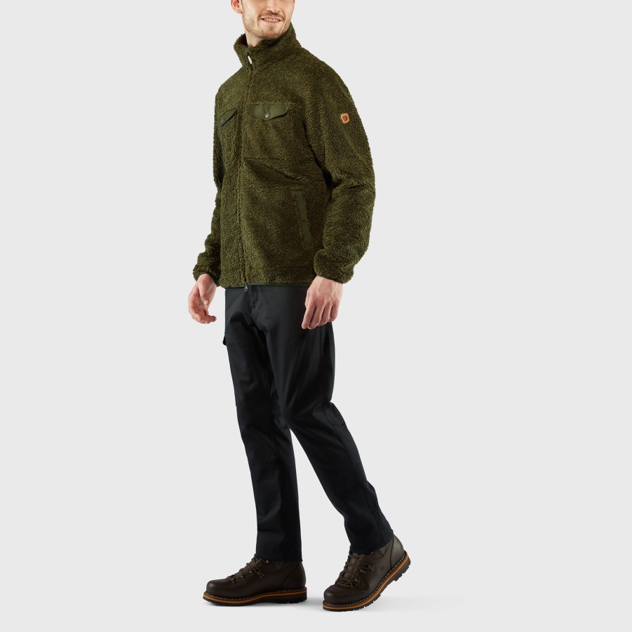 Fashion Fjällräven Grönlandfleece M Dunkelgrau