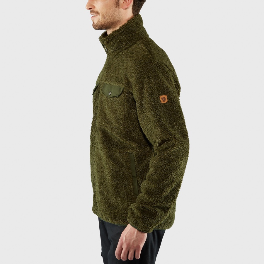 Fashion Fjällräven Grönlandfleece M Dunkelgrau