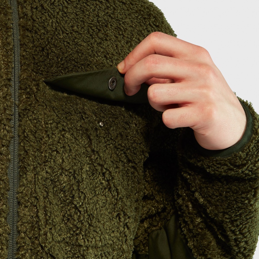 Fashion Fjällräven Grönlandfleece M Dunkelgrau