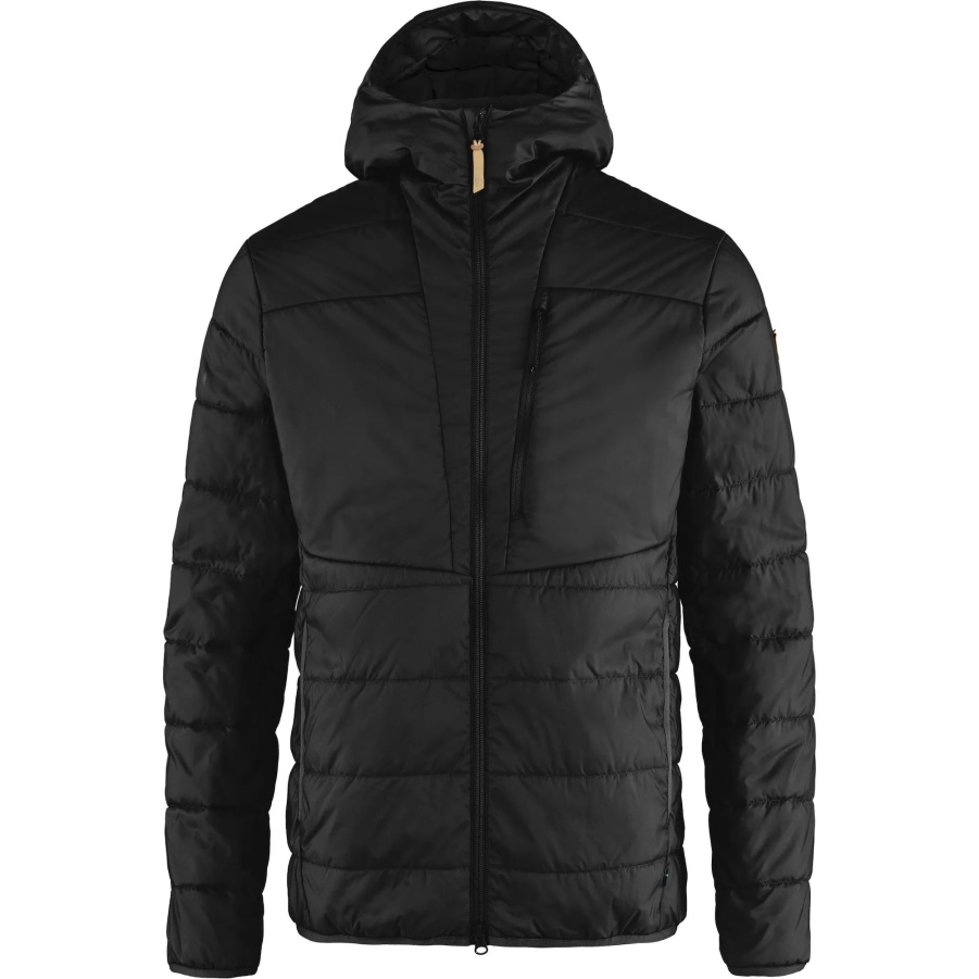 Fashion Fashion Fjällräven Black Keb Gepolsterter Hoodie M